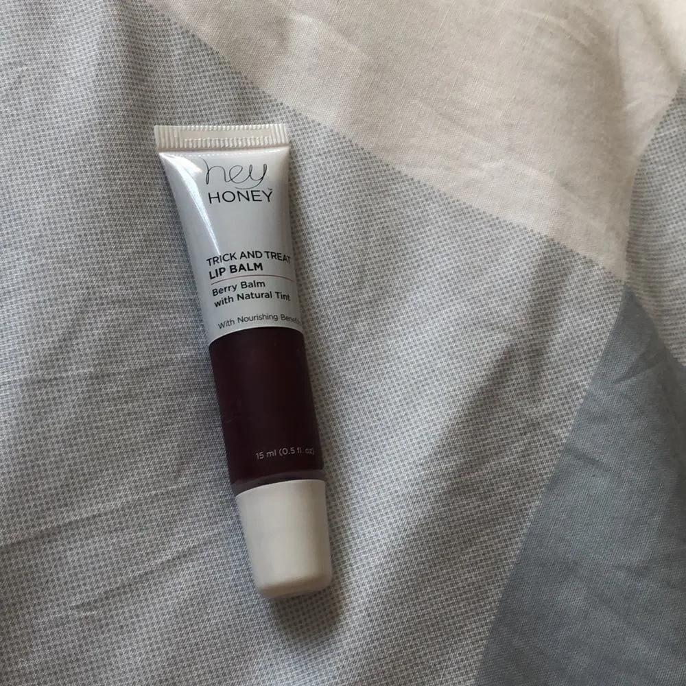 Hey Honey Trick and Treat Lip Balm. NIB Berry Balm
